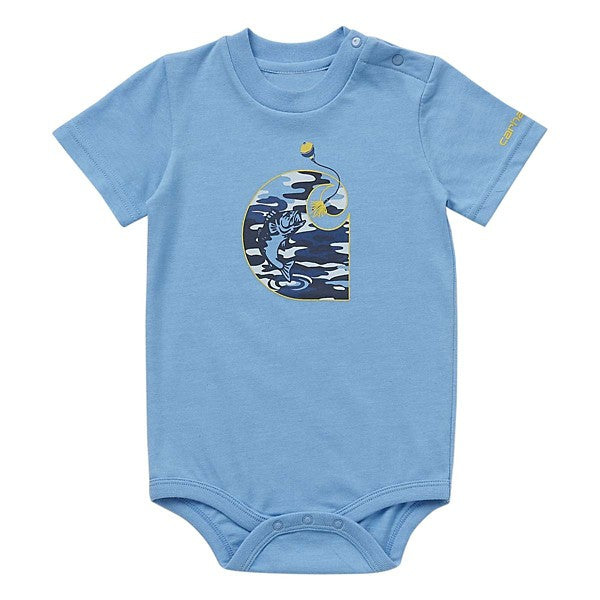 Carhartt Kid's Short-Sleeve Fishing Bodysuit