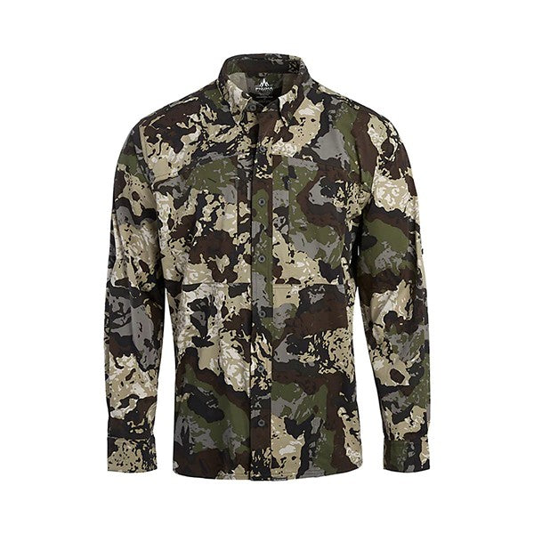 Pnuma Outdoors Men's Shooter Long Sleeve Button up Shirt