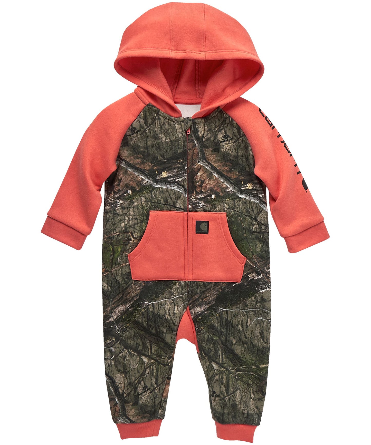 Carhartt Baby Unisex Long Sleeve Zip Front Camo Coverall