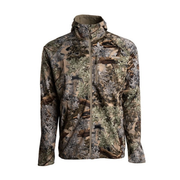 King's Camo Men's Hunter Grid Fleece Full Zip Hunting Hoodie