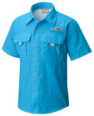 Columbia Riptide Short Sleeve Bahama Shirt Boys 8-20