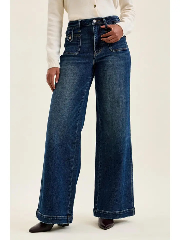 Judy Blue Jeans - HW Lux Retro Wide Jean