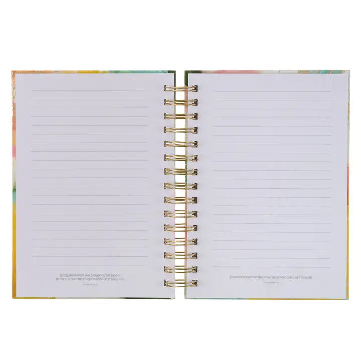 Faithfulness Pastel Watercolor Wirebound Journal