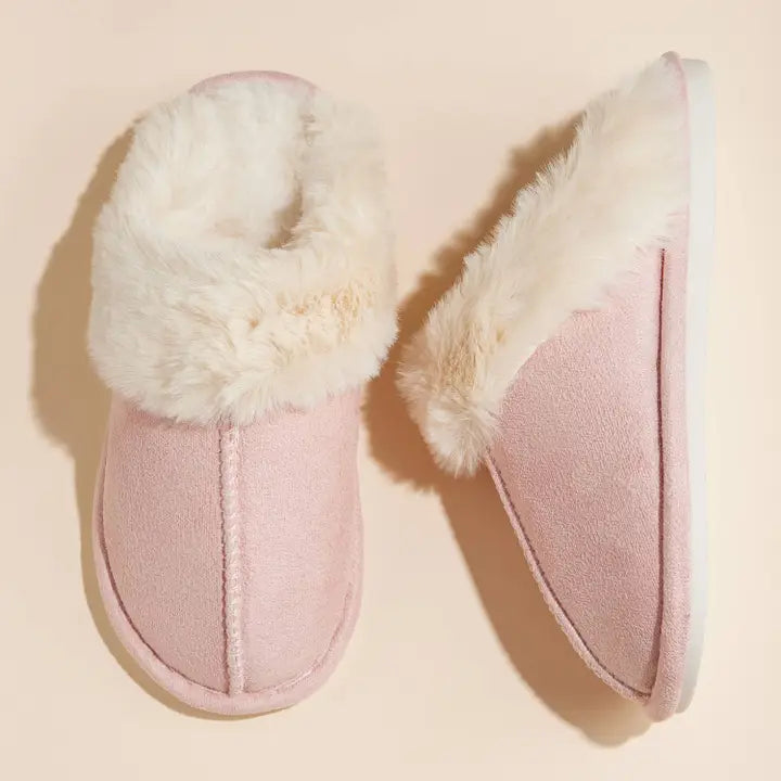 Sherpa Fur Indoor and Outdoor Slippers