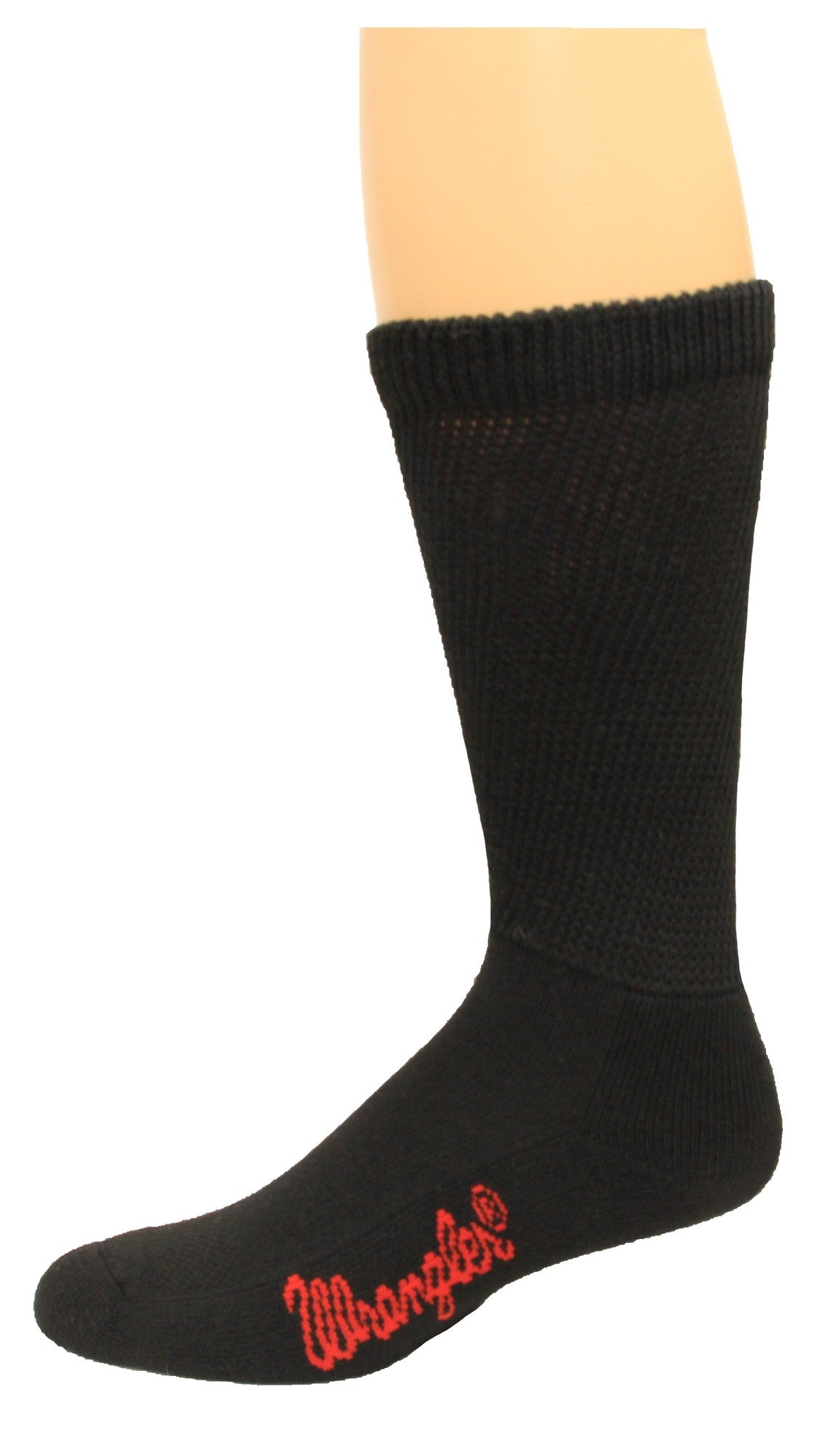 Wrangler Non-Binding Boot Sock 1 Pair, White, W 10-12 / M 8.5-10.5