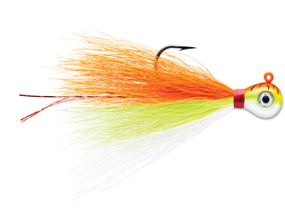 VMC - Bucktail Jig - 1/16oz - Orange Fire UV