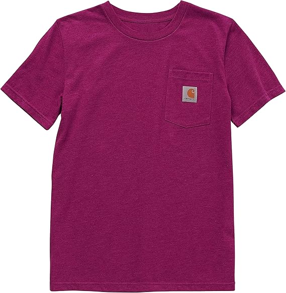 Carhartt Boys' Toddler Short-Sleeve Pocket T-Shirt