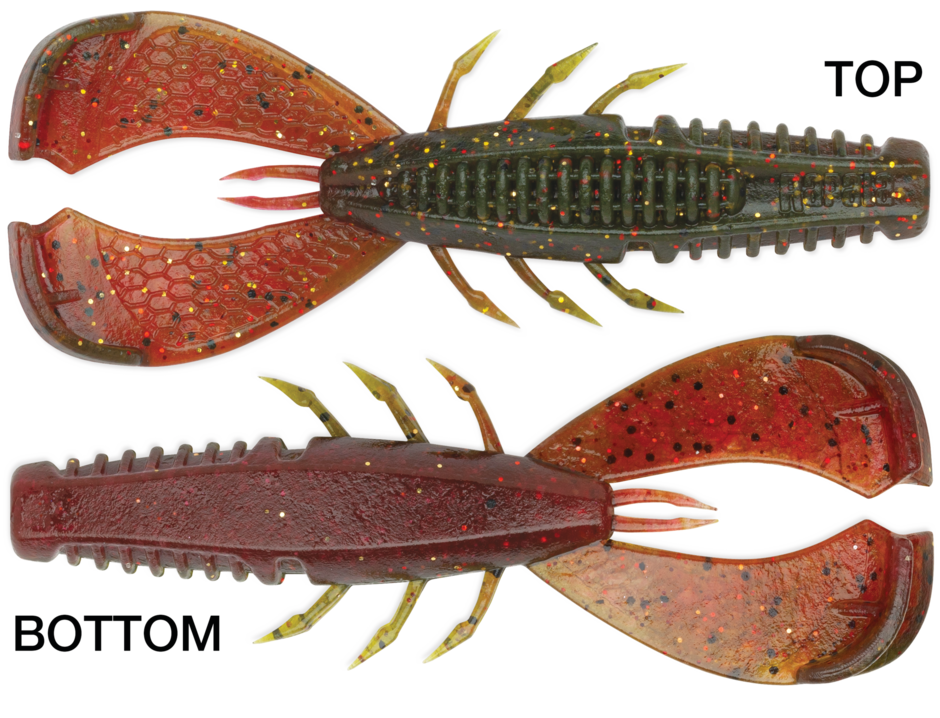 RAPALA - CrushCity - Cleanup Craw - 3.5" - Chile Craw
