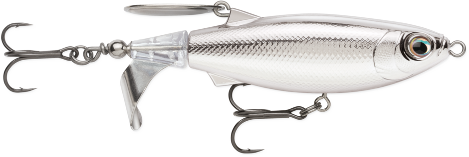 RAPALA - Claptail 110 - 4-3/8" 7/8oz - Pure Chrome