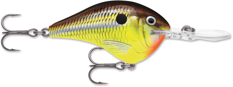 RAPALA - Dives-To - 2-1/4" 3/5oz - Hot Mustard