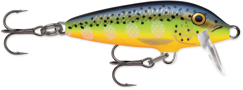 RAPALA - Original Floating - 1-1/2" 1/16oz - Hot Steel