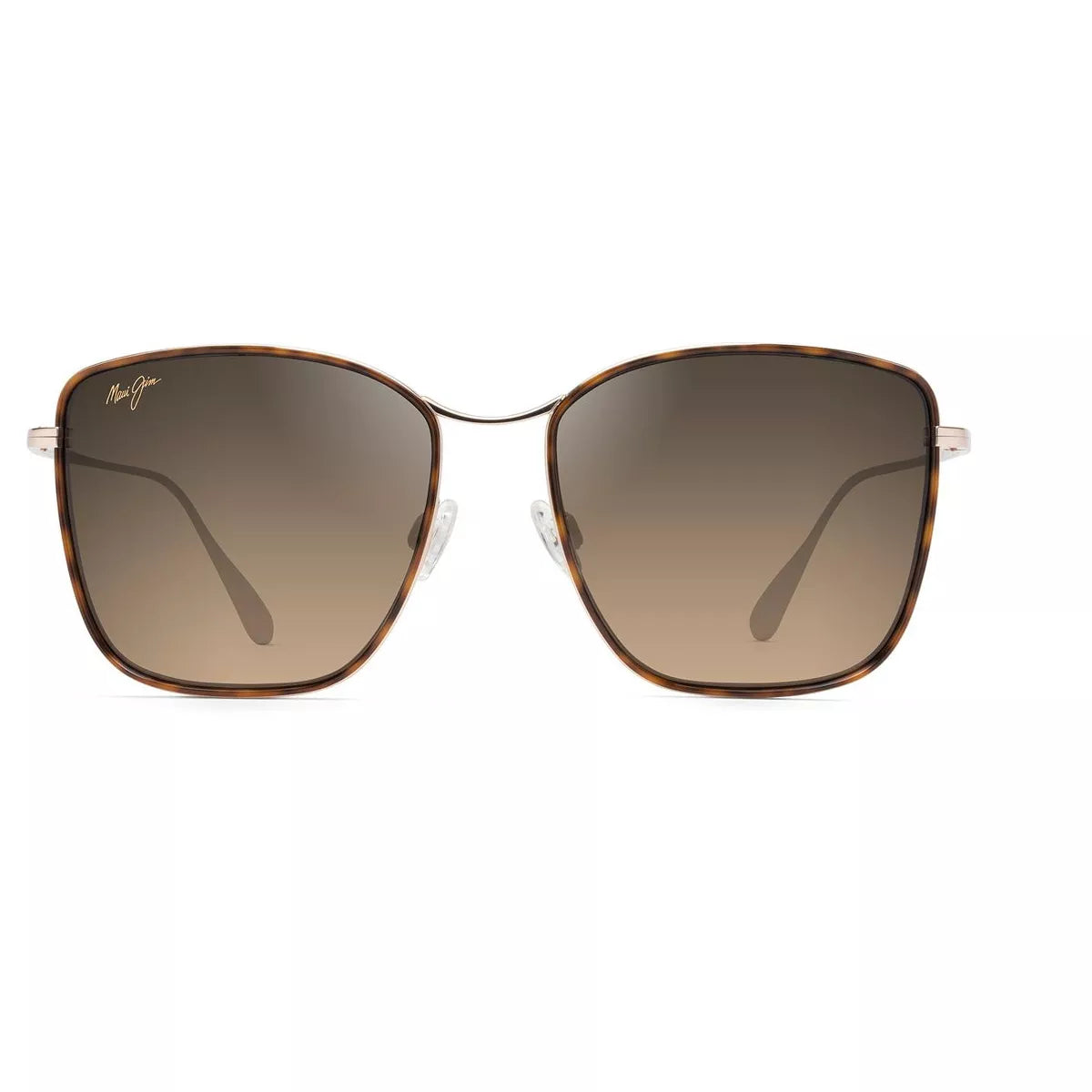 Women's Maui Jim Tiger Lily Polarized Sunglasses Dark Tortoise/Bronze