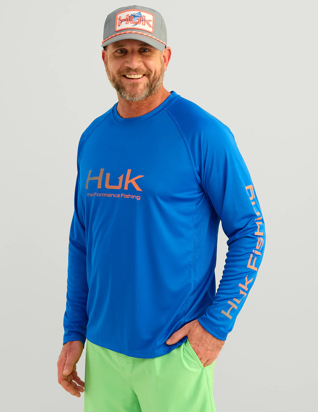Huk Men's Vented Pursuit Long Sleeve T-Shirt