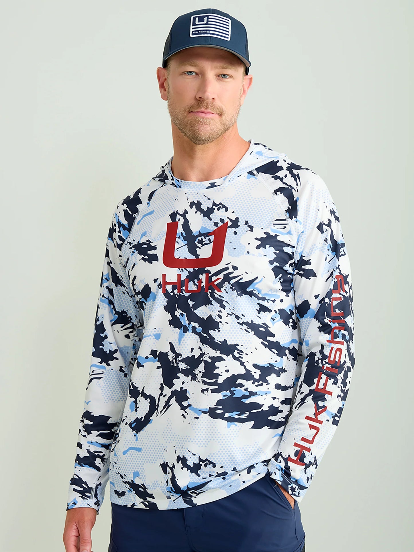 HUK - KC Print Icon Preformance Hoodie