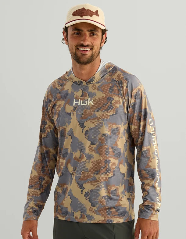 HUK - Airweight KC Printed Hoodie