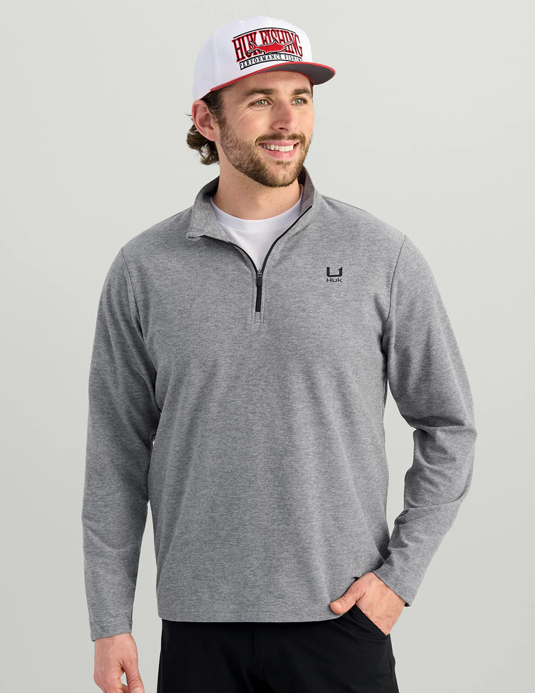 HUK - Leeward lightweight 1/4 Zip