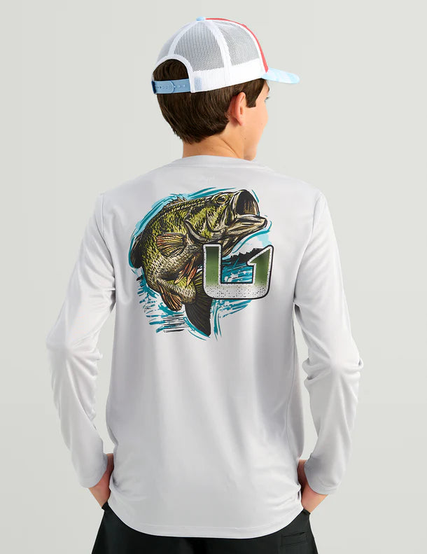 HUK - Kids Graphick Pursuit Performance Crue - Long Sleeve