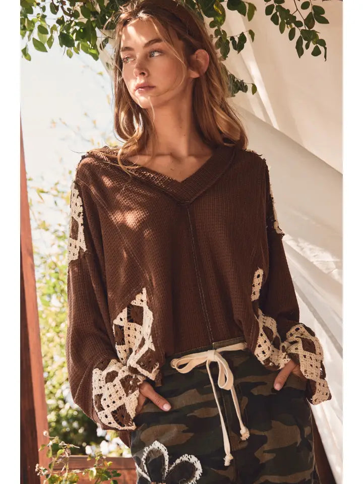 Oddi - Waffle Knit Top
