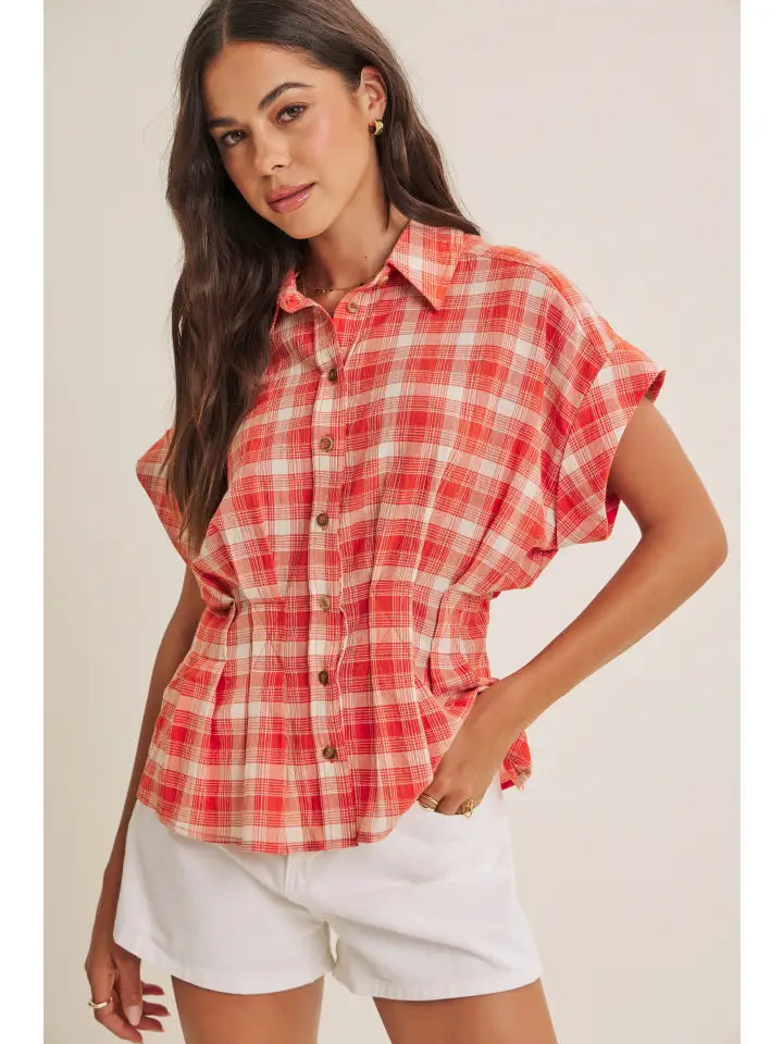 in february - Countryside Cinched Top