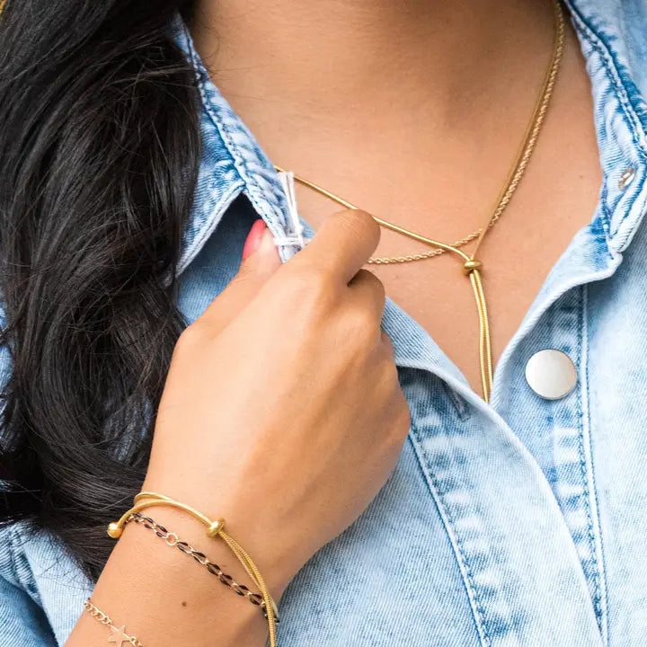 Girl Riot Society by Mosaic Makers Co - Bolo Necklace