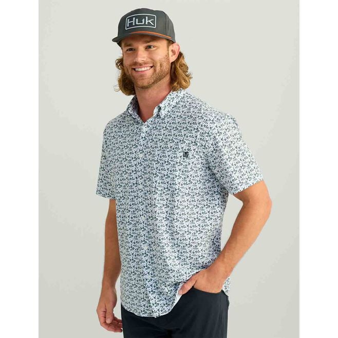 HUK - Kona RPinted Short Sleeve Shirt