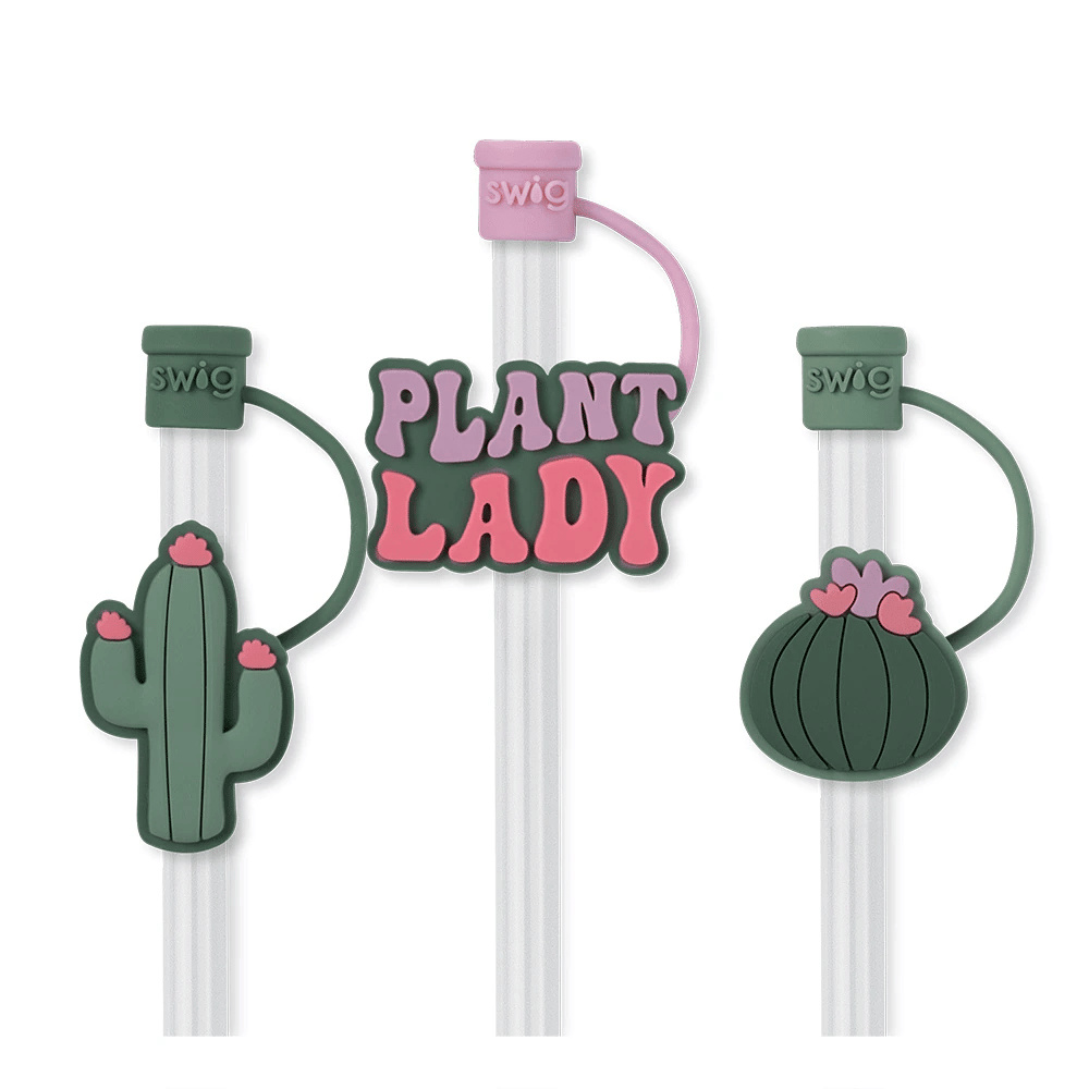 Swig - Plant Lady Straw Topper Set