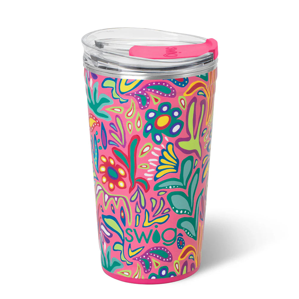 Swig - Flora Rosa - Party Cup - 24oz