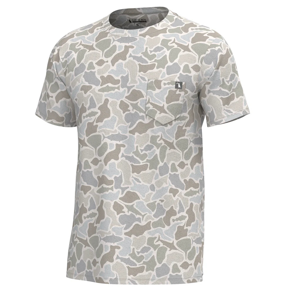 Local Boy Outfitters - Youth S/S Heather-Blend Crew