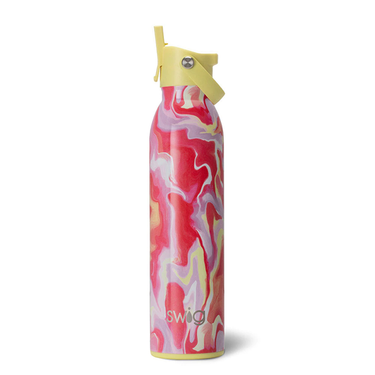 Swig - Pink Lemonade Flip + Sip Water Bottle 20oz