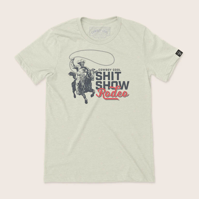 COWBOY COOL RODEO MAYHEM TEE
