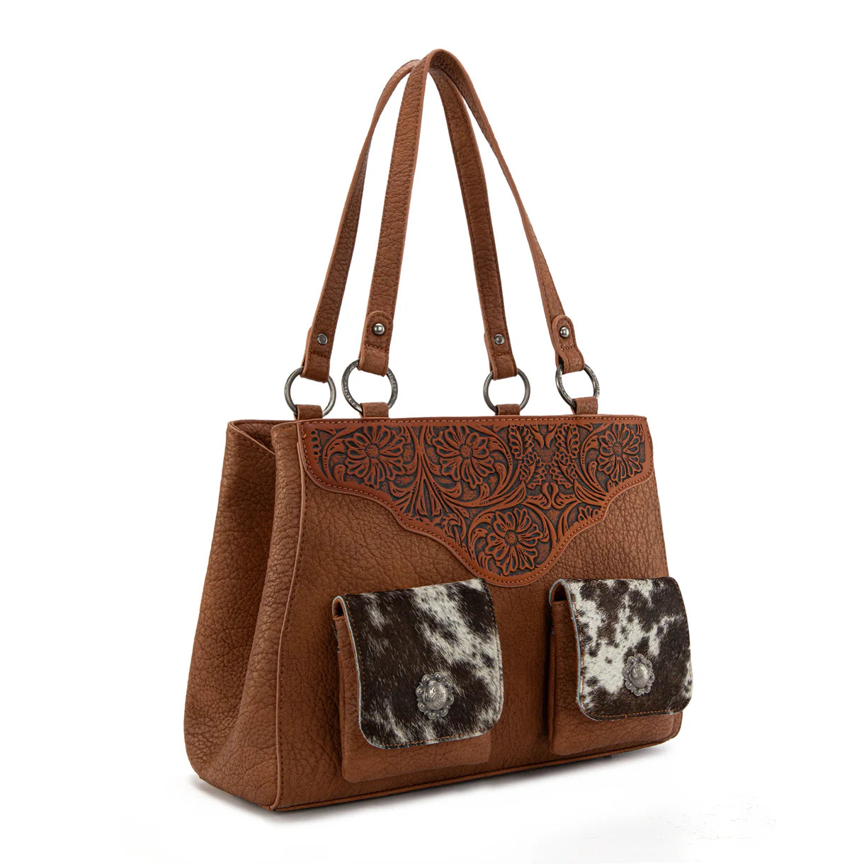 Montana West - Trinity Ranch Cowhide Tooled