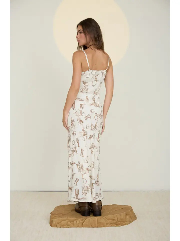 The Workshop Studio - Western Midi Dress