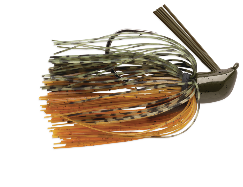 VMC - Utility Jig - 1/4oz #4/0 - Green Pumpkin Orange
