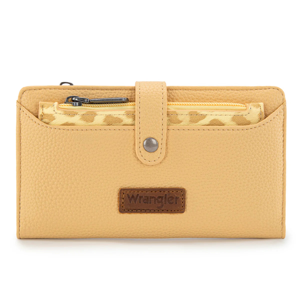 Montana West - Wrangler Western Bi-Fold RFID Wallet/Wristlet With Detachable Pouch