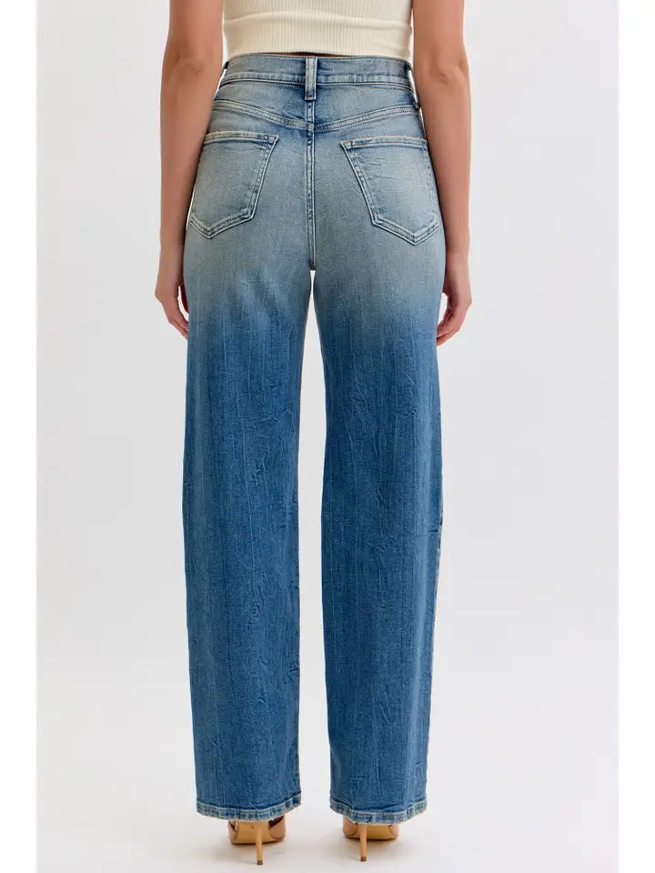 CELLO - Super High Rise Dad Jean