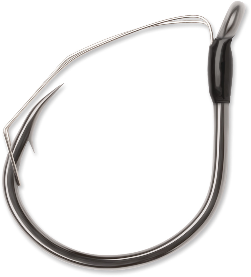 VMC - Wacky Weedless Hook - Black Nickel - #3/0