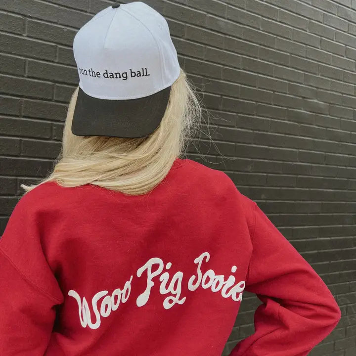 SOCIAL - RUN THE DANG BALL CAP - BLACK