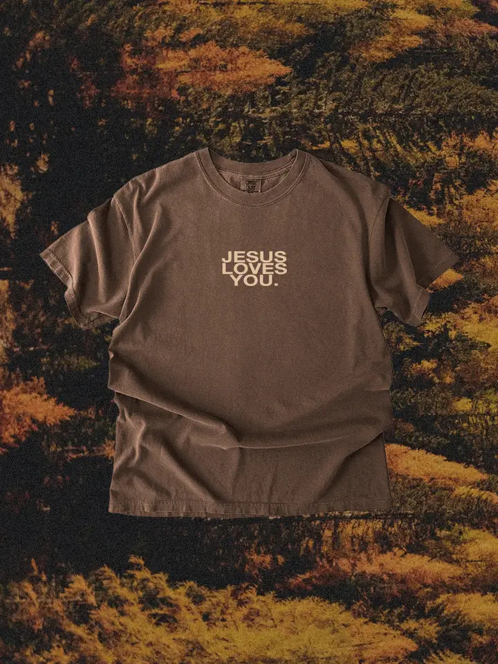 Jesus Loves You Company - Espresso Jesus Loves You Tee