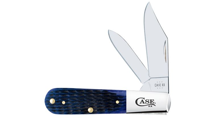 Case XX Knives Barlow Navy Blue Bone 6894 Stainless Steel Pocket Knife