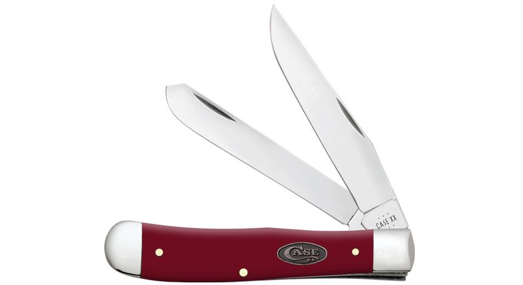 Case XX Trapper Clip Spey Blade Smooth Mulberry Synthetic Handle - 30460