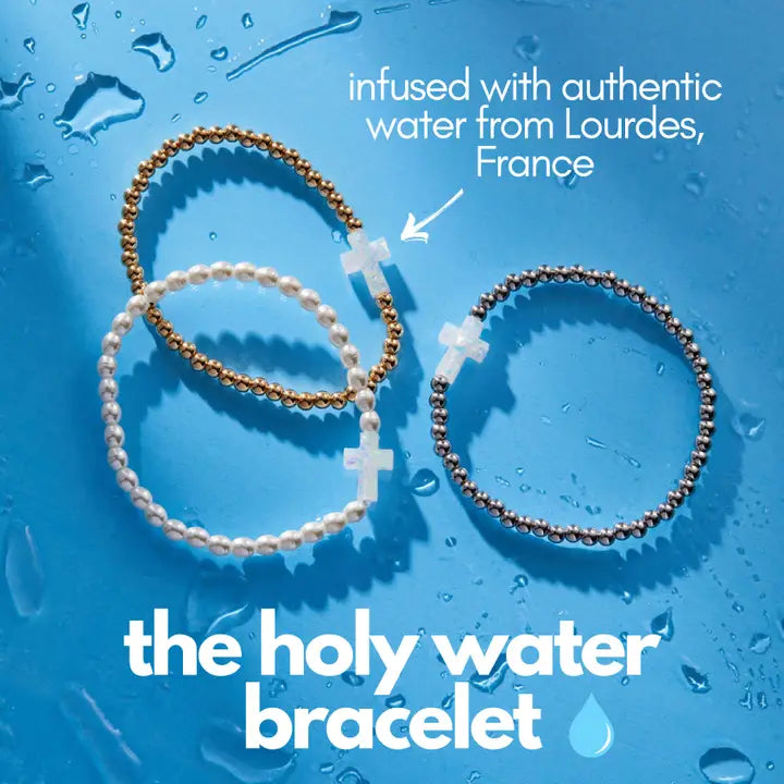 Holy Water Bracelet - Pearl Bracelet