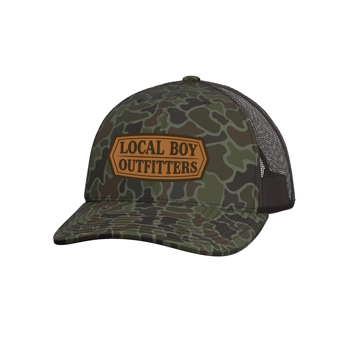Local Boy Outfitters - Leather Crest Trucker Hat