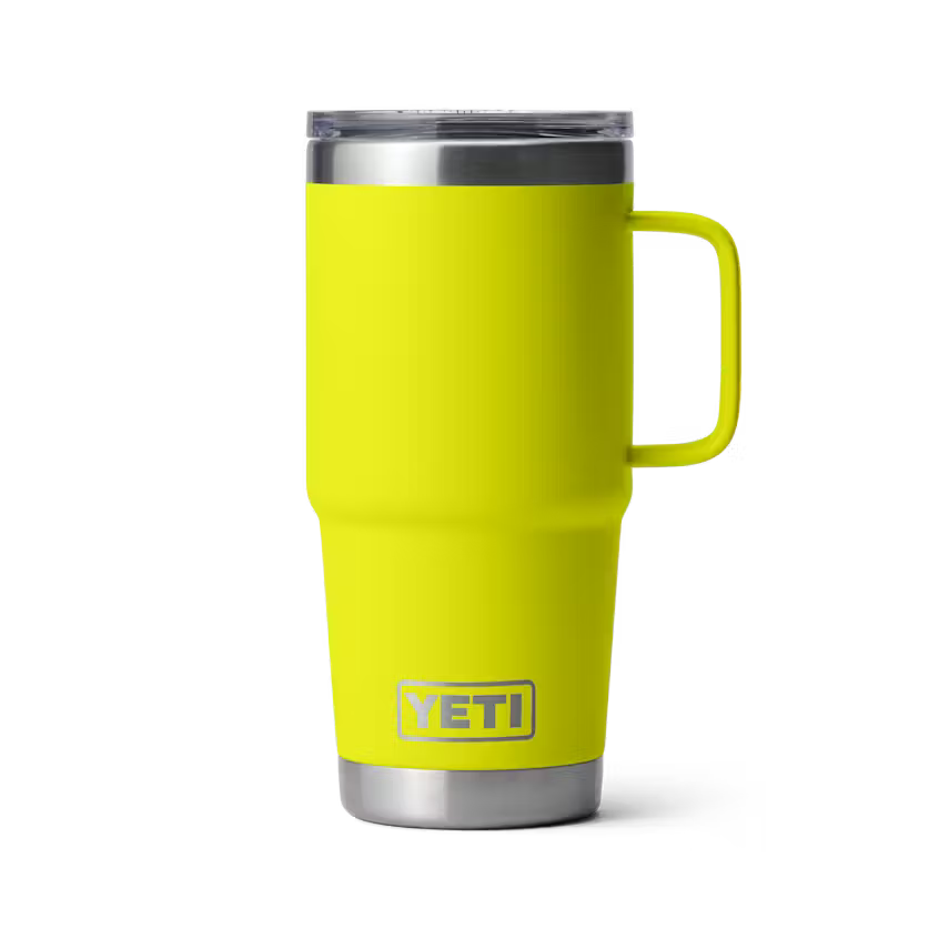 YETI - Rambler 20oz Travel Mug - Ferefly Yellow