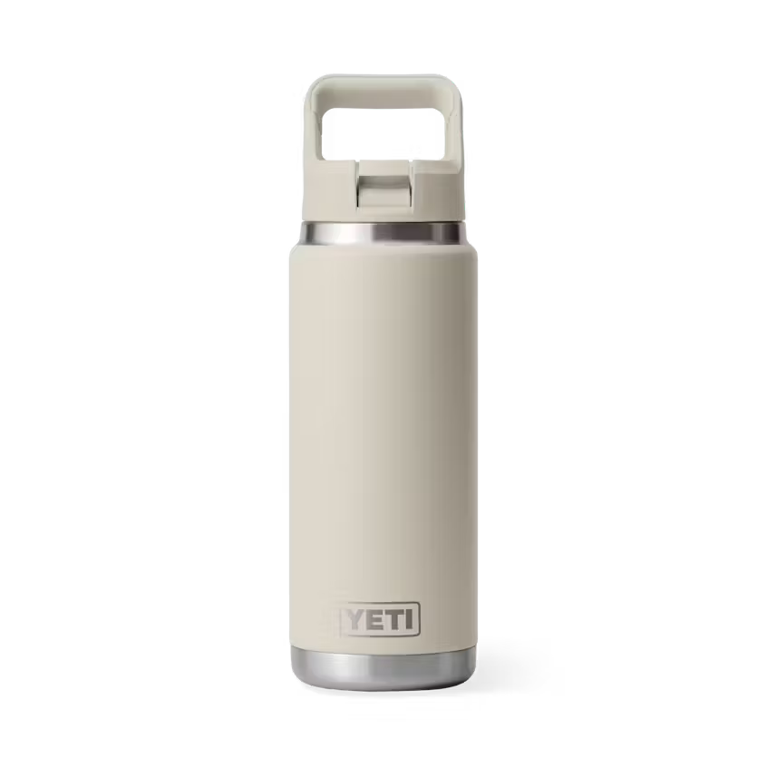 YETI - Rambler 26oz with Color-Matched Straw Cap - Cape Taupe