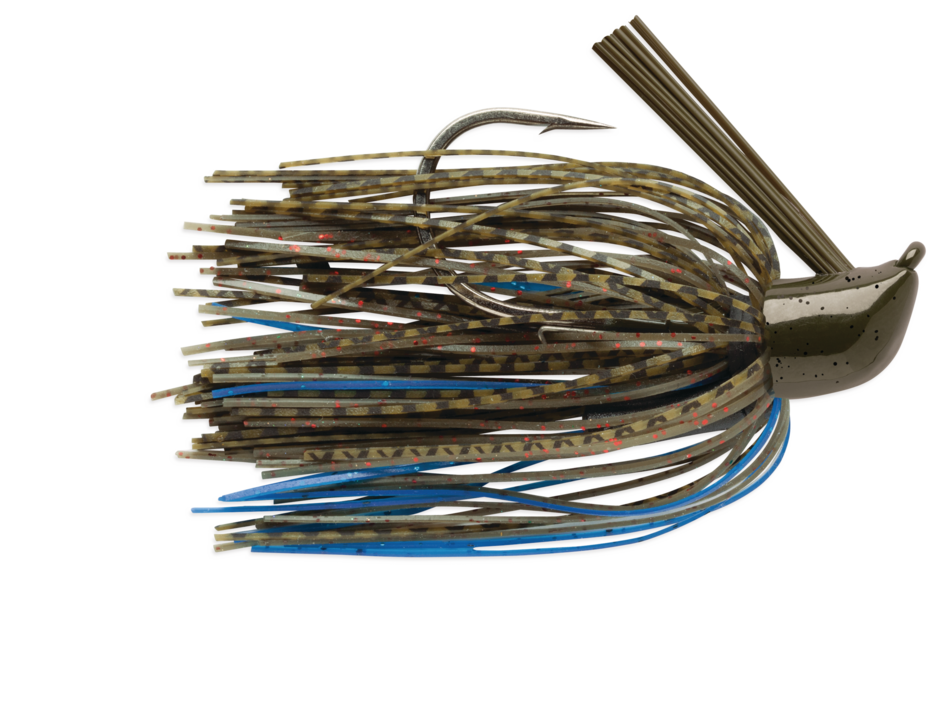 VMC - UT Utility Jig - 1/4OZ #4/0 - Blue Olive
