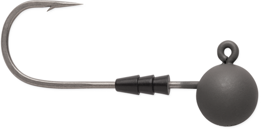 VMC - Tungsten Swimbait Jighead - 1/2OZ #3/0 - Matte Grey