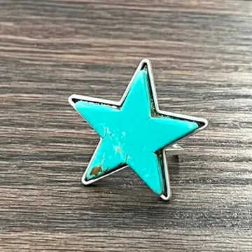 ISAC - TURQ STAR RING