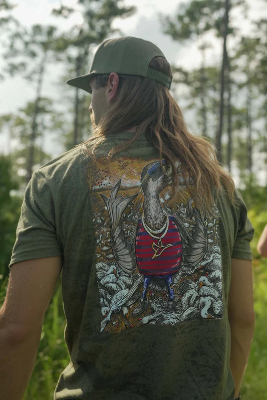 Combat Waterfowl - 100 Shots - Short Sleeve Tee
