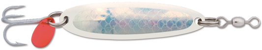Luhr-Jensen - Krocodile - 2-11/16" 5/8oz - Pearl/Fishscale