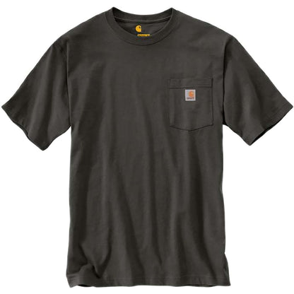Carhartt Petite Men's Cotton/Polyester Loose Fit Heavyweight Short-Sleeve Pocket T-Shirt